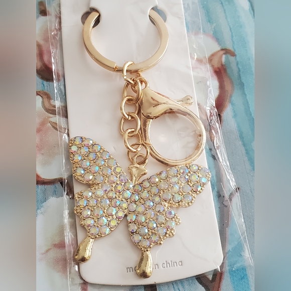 Bag Charm Keychain - Starfish, Dolphin & Butterfly NIP - Picture 5 of 5